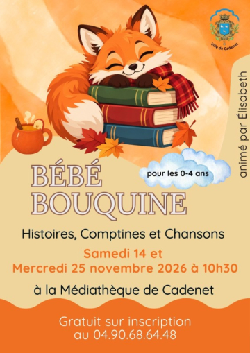 Bébé Bouquine revient !