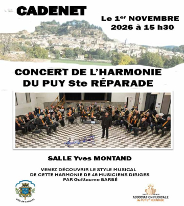 Concert à Cadenet ! 