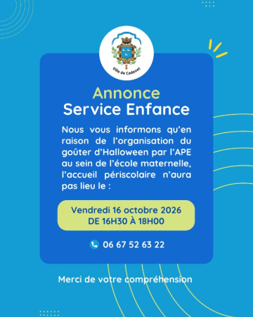Informations APE